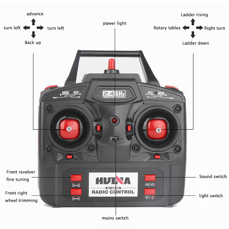 Huina 1561 RC Fire Truck