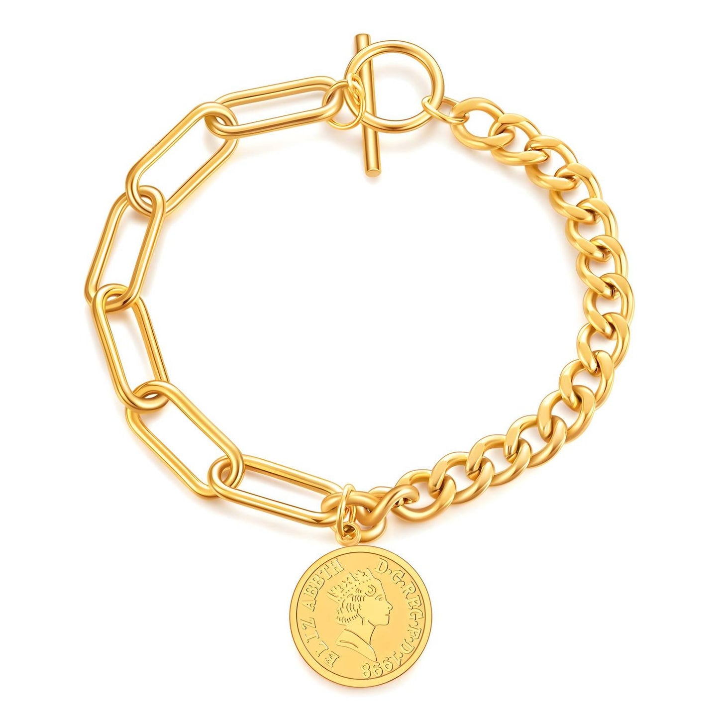 Charming Coin Bracelet