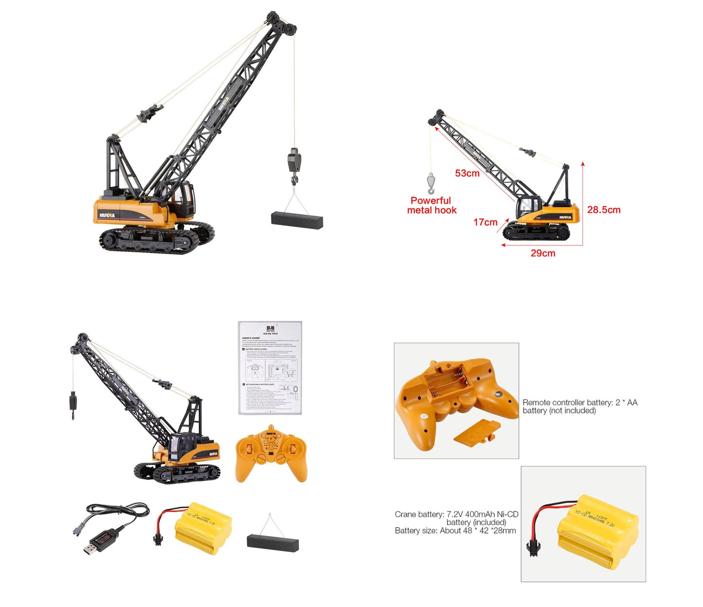 Huina 1572 RC Crane