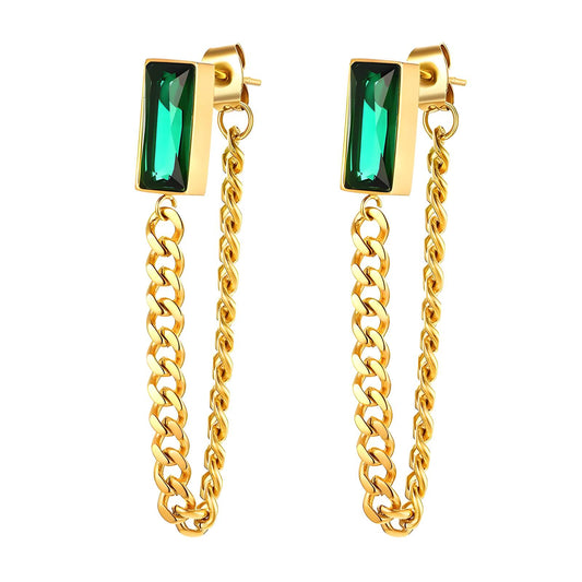 Emerald Earrings