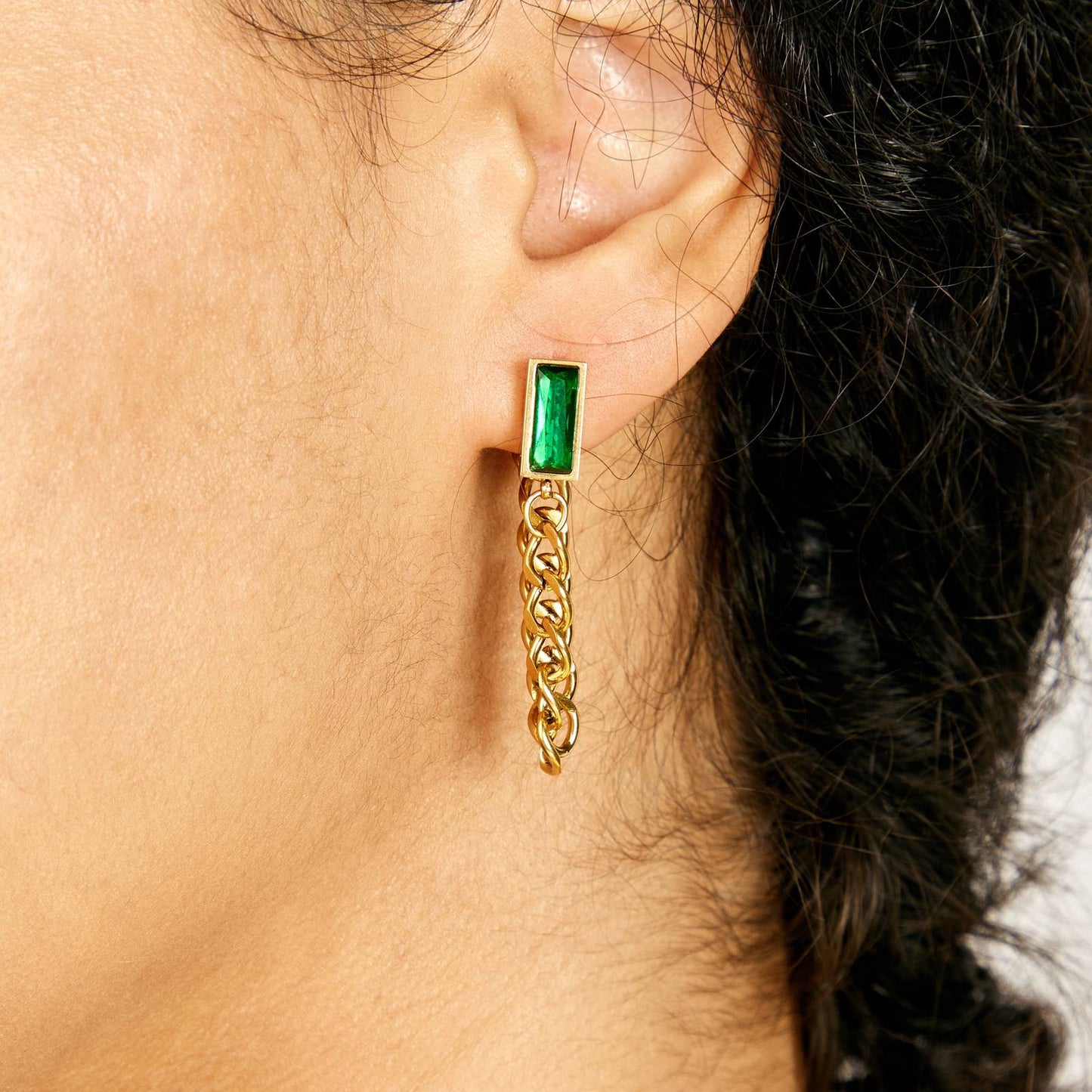 Emerald Earrings