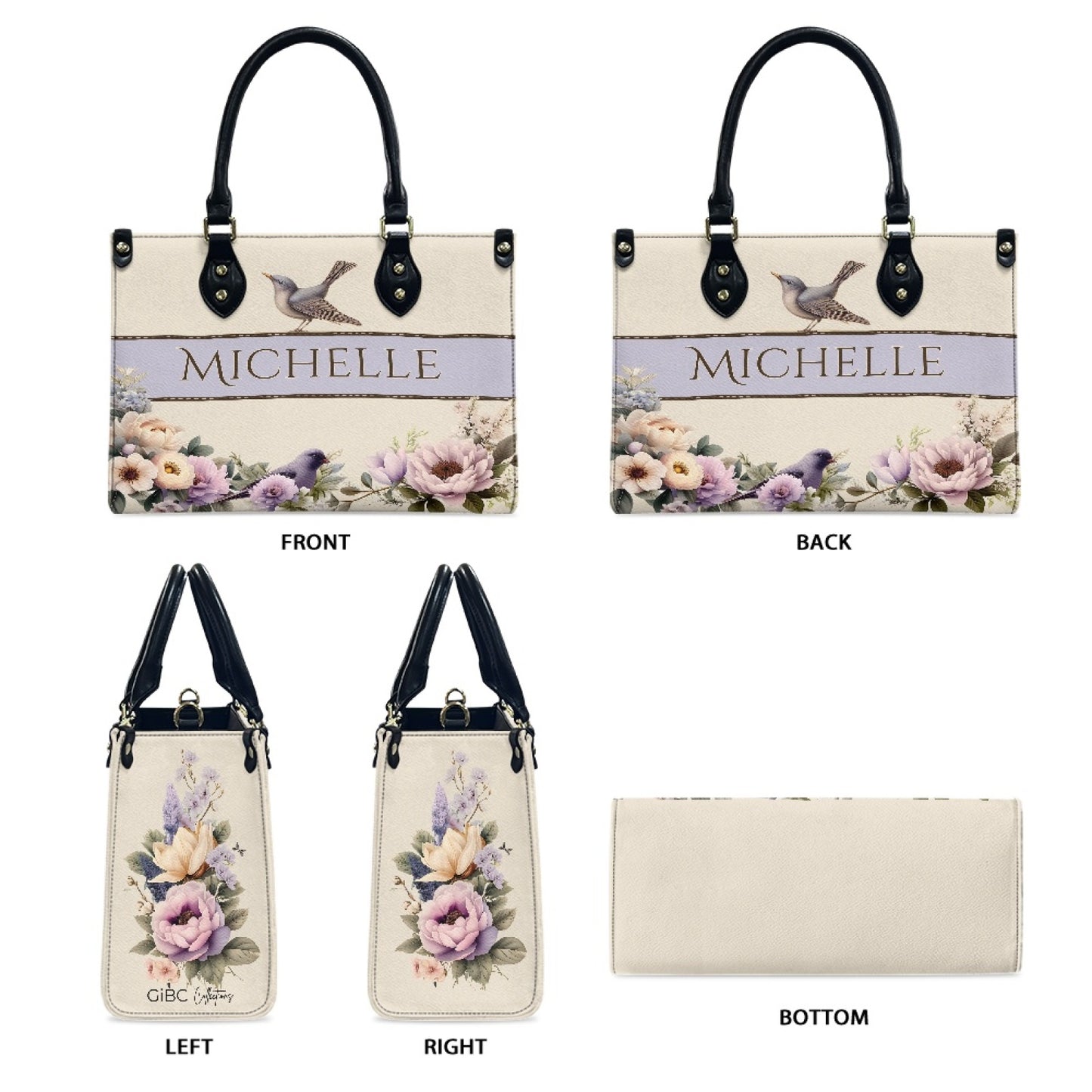 Serene Garden - Custom Made Handbag