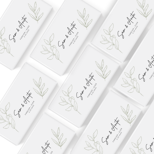 Customised Belgian Chocolate Bars