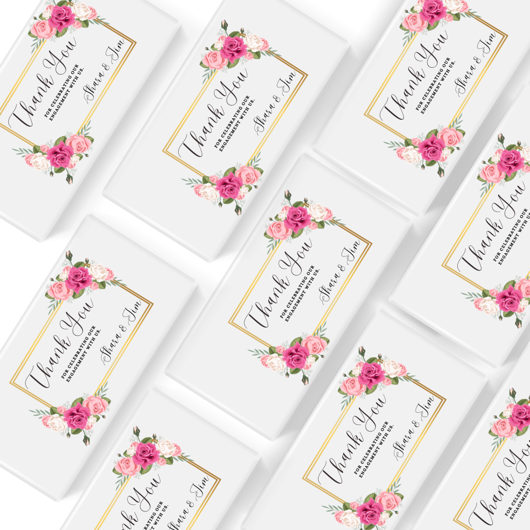 Customised Belgian Chocolate Bars