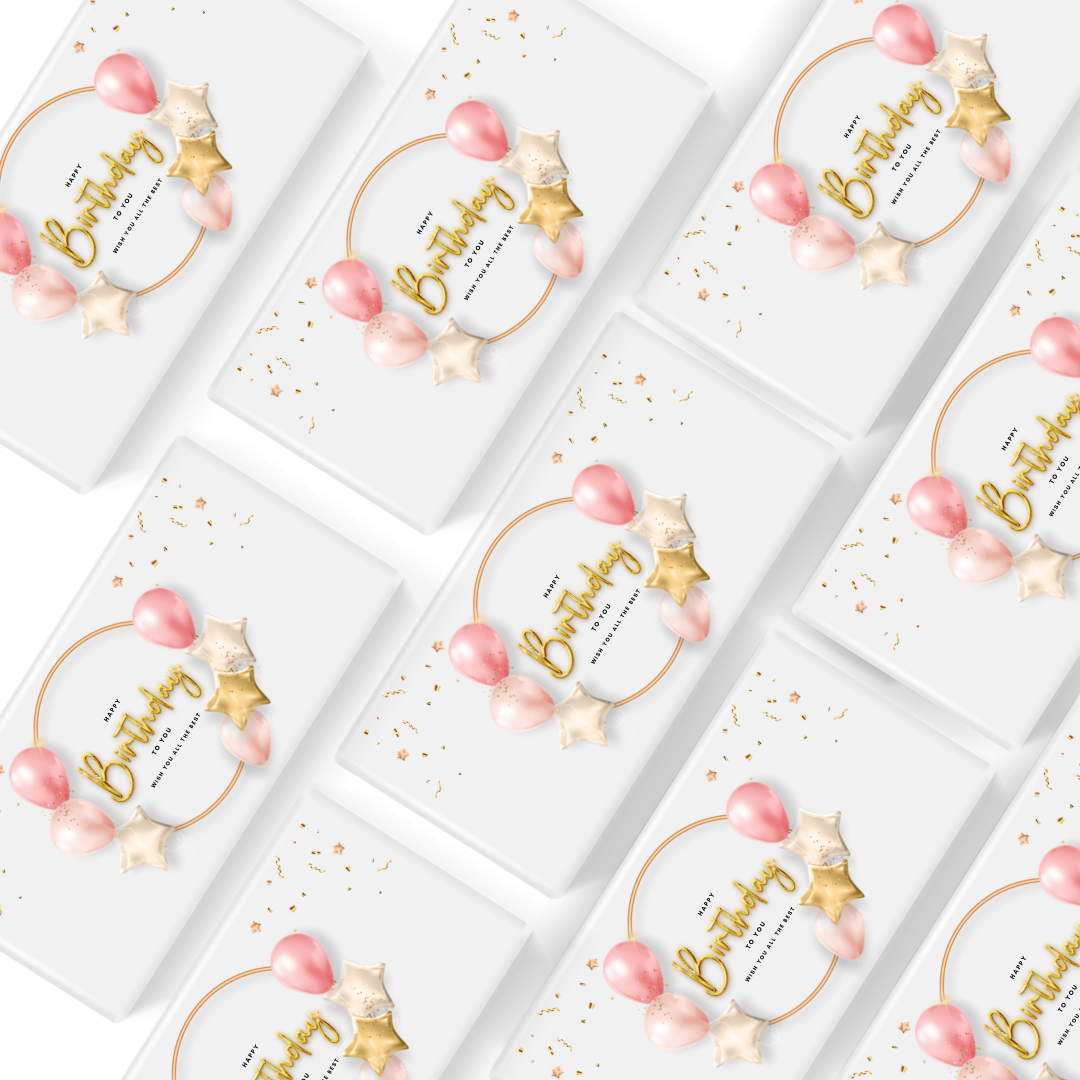 Customised Belgian Chocolate Bars